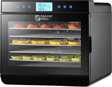 Load image into Gallery viewer, Magic Mill Food Dehydrator Machine - Easy 7 Trays Stainless Steel, Black