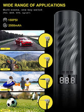 Load image into Gallery viewer, LENDOO Electric Cordless Air Pump Portable Compressor Tire Inflator,...