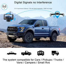 Load image into Gallery viewer, JUNHAOZ 720P HD Digital Wireless Backup Camera System 5inch license plate-cam
