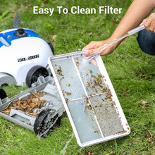 Load image into Gallery viewer, Cordless Robotic Pool Cleaner, Automatic 17.7*11.8*11.8, Blue and white