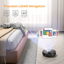 Load image into Gallery viewer, Geek Smart L8 Robot Vacuum Cleaner and Mop, LDS Navigation, Black&amp;brown