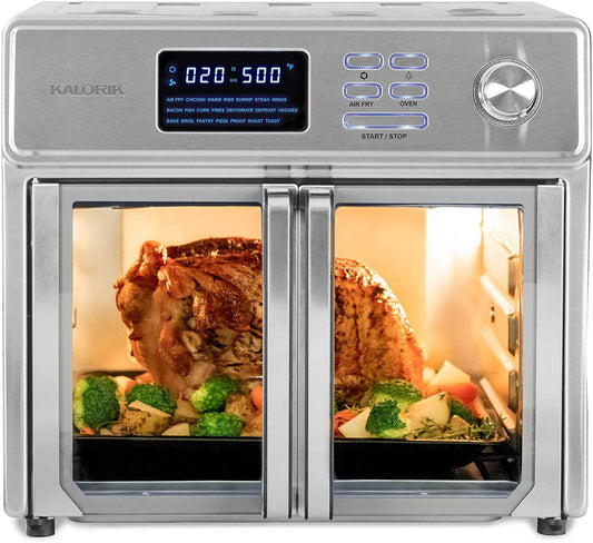 "Kalorik MAXX AFO 46045 SS Digital Air Fryer Oven 26 Quart Stainless Steel