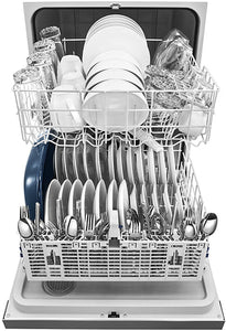 Whirlpool - 24" Tall Tub Built-In Dishwasher - Monochromatic Stainless Steel
