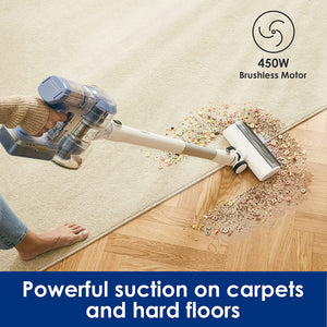 Tineco A11 Pet Ex Cordless Stick Vacuum, Lightweight Handheld Long...
