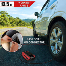 Load image into Gallery viewer, Helteko Portable Air Compressor Pump 150PSI 12V - Digital Tire Inflator - Red