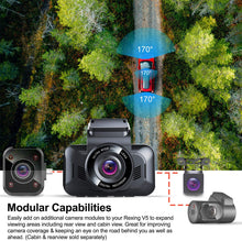 Load image into Gallery viewer, REXING V5 Dash Cam 4K Modular Capabilities 3840x2160@30fps UHD WiFi