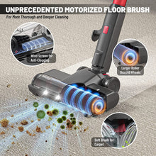Load image into Gallery viewer, Afoddon Corded Stick Vacuum Cleaner, 600W 20Kpa with Red