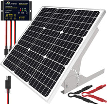 Load image into Gallery viewer, SOLPERK 50W/12V Solar Panel Kit, Battery Trickle Charger Maintainer 50W