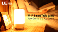 Load image into Gallery viewer, LE LampUX WiFi Smart Table Lamp Works with Alexa, Rgb and Tunable White