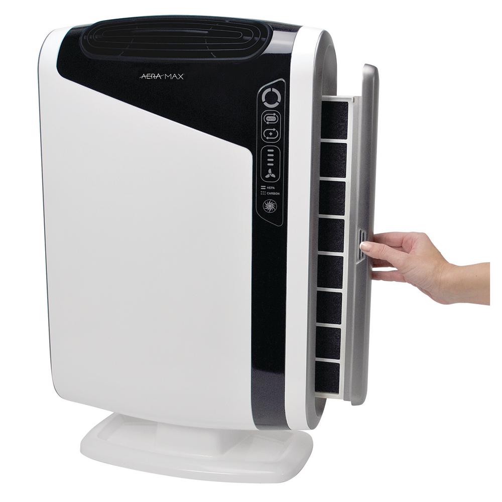 AeraMax DX95 True HEPA Large Room Air Purifier 600 sq. ft. for Allergies,...
